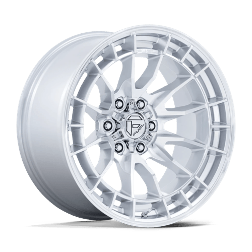FUEL 1PC FC888 REVOLT 20X9 20 6X135 HYPER SILVER W/ MACHINED FACE