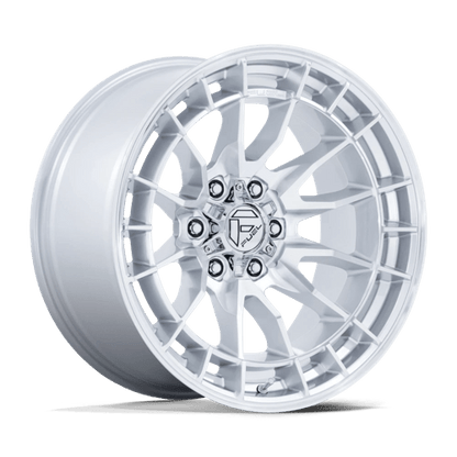 FUEL 1PC FC888 REVOLT 20X9 20 6X135 HYPER SILVER W/ MACHINED FACE