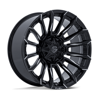 FUEL 1PC FC889 BLADE 20X9 1 8X170 GLOSS BLACK MILLED