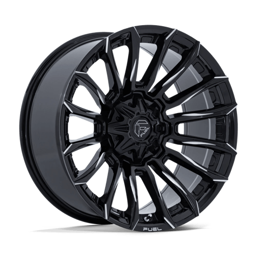 FUEL 1PC FC889 BLADE 22X10 -18 5X127/5X139.7 GLOSS BLACK MILLED