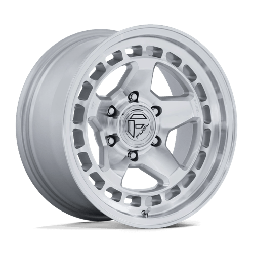 FUEL 1PC FC894 CORE 18X9 12 8X170 HYPER SILVER W/ MACHINED FACE