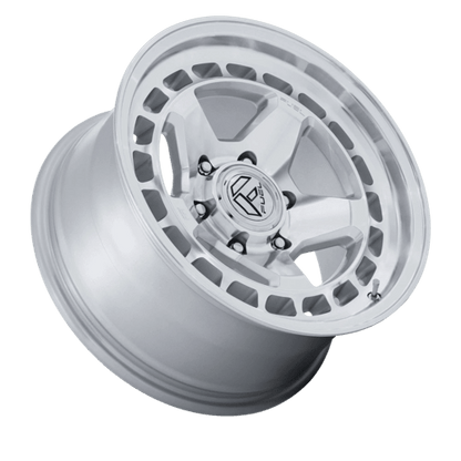 FUEL 1PC FC894 CORE 18X9 12 6X135 HYPER SILVER W/ MACHINED FACE