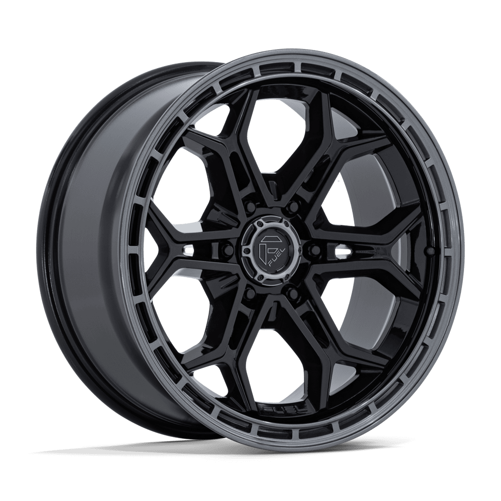 FUEL 1PC FC896 HEATHEN 20X9 1 6X135 GLOSS BLACK GLOSS GUNMETAL LIP