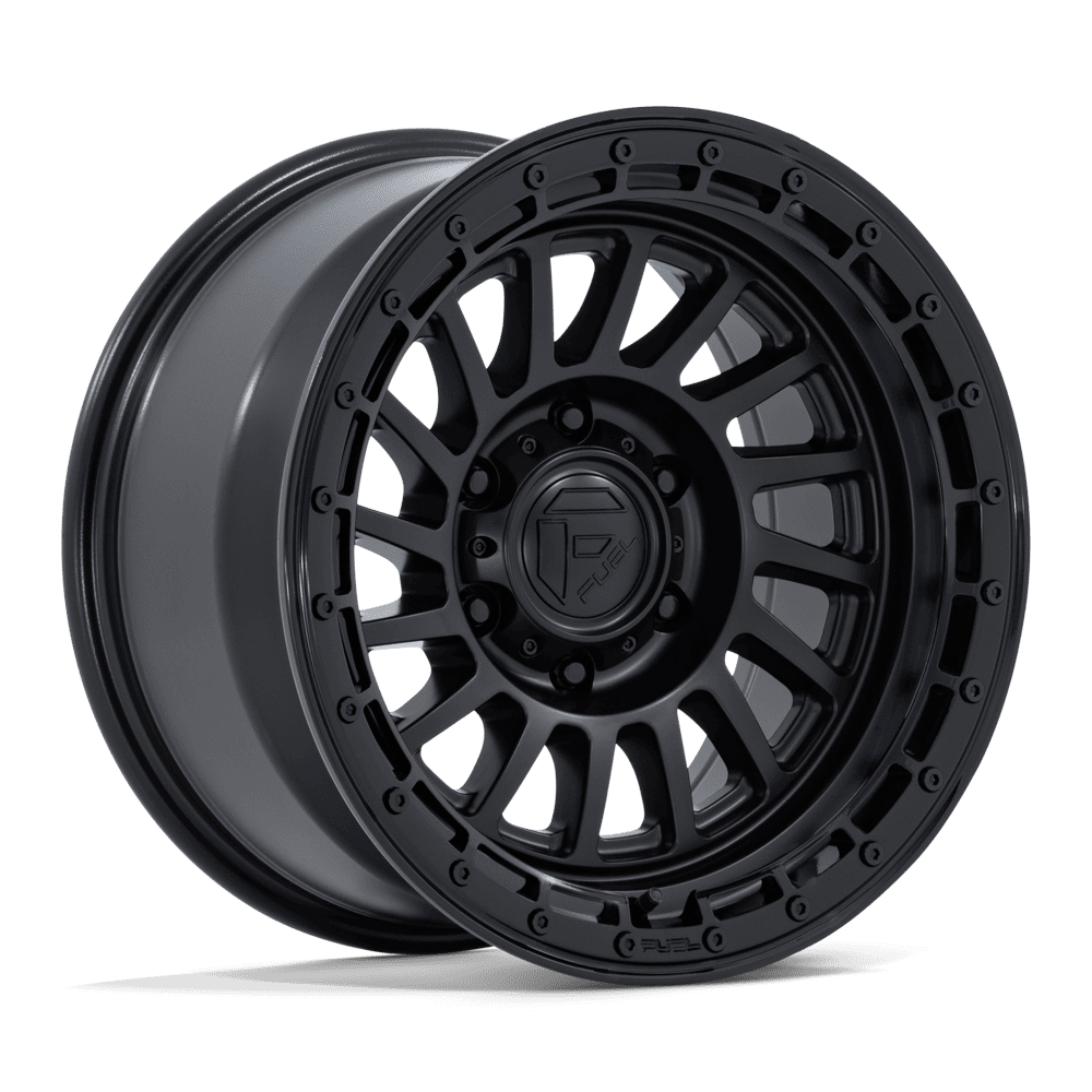 FUEL 1PC FC897 HAVOC 18X9 1 5X127 MATTE BLACK W/ GLOSS BLACK LIP