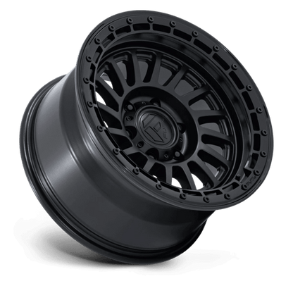 FUEL 1PC FC897 HAVOC 17X9 -12 5X127 MATTE BLACK W/ GLOSS BLACK LIP