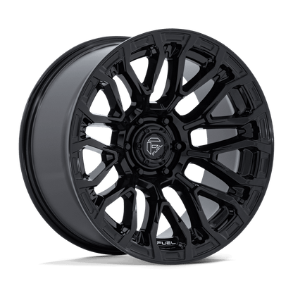 FUEL 1PC FC899 CHISEL 20X9 1 6X135 GLOSS BLACK