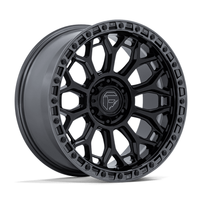 FUEL 1PC FC901 TALON 17X9 1 6X135 GLOSS BLACK W/ GUNMETAL LIP