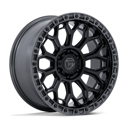 FUEL 1PC FC901 TALON 17X9 1 6X135 GLOSS BLACK W/ GUNMETAL LIP