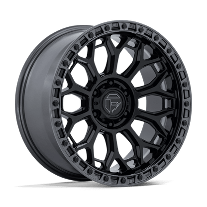 FUEL 1PC FC901 TALON 17X9 1 6X135 GLOSS BLACK W/ GUNMETAL LIP