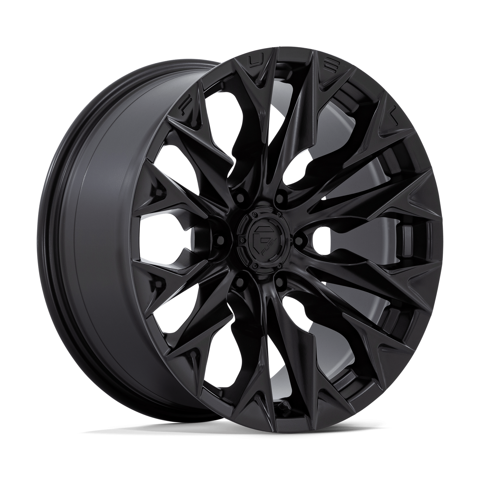 FUEL 1PC D804 FLAME 20X9 1 6X139.7 BLACKOUT
