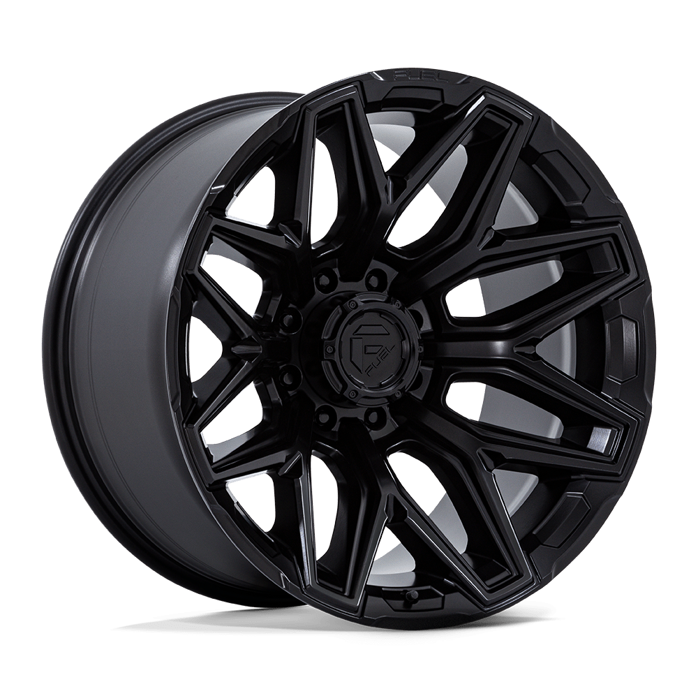 FUEL 1PC FLUX 20x10 -18 8x165.1 BLACKOUT