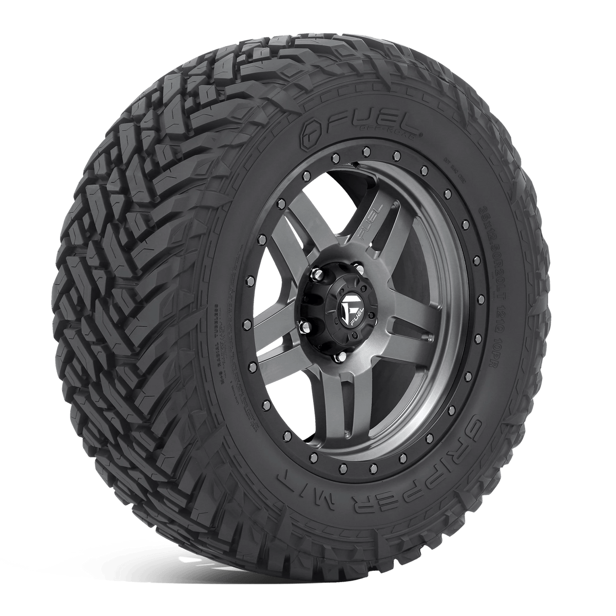 FUEL MUD GRIPPER LT37X13.50R22 Tires