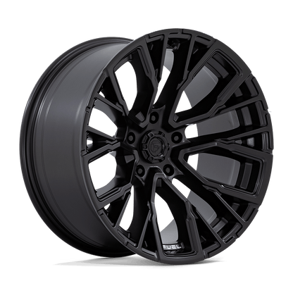 FUEL 1PC D847 REBAR 20X10 -18 5X127 BLACKOUT