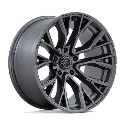 FUEL 1PC D848 REBAR 20X10 -18 5X127 MATTE GUNMETAL