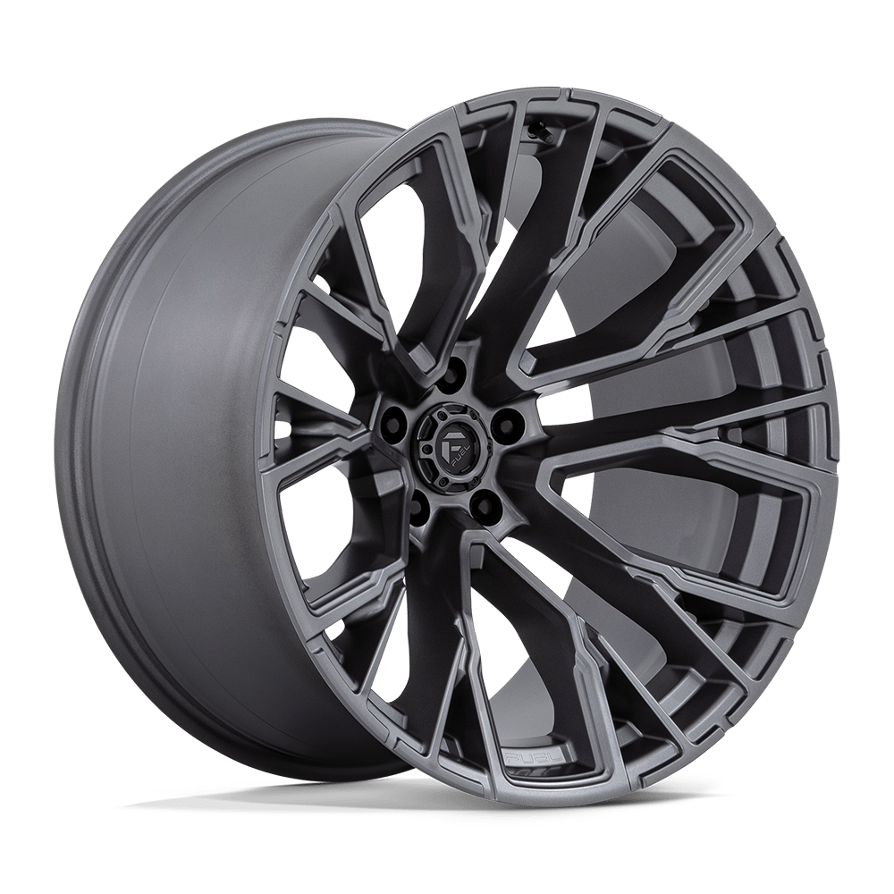 FUEL 1PC D848 REBAR 22X12 -44 5X127 MATTE GUNMETAL
