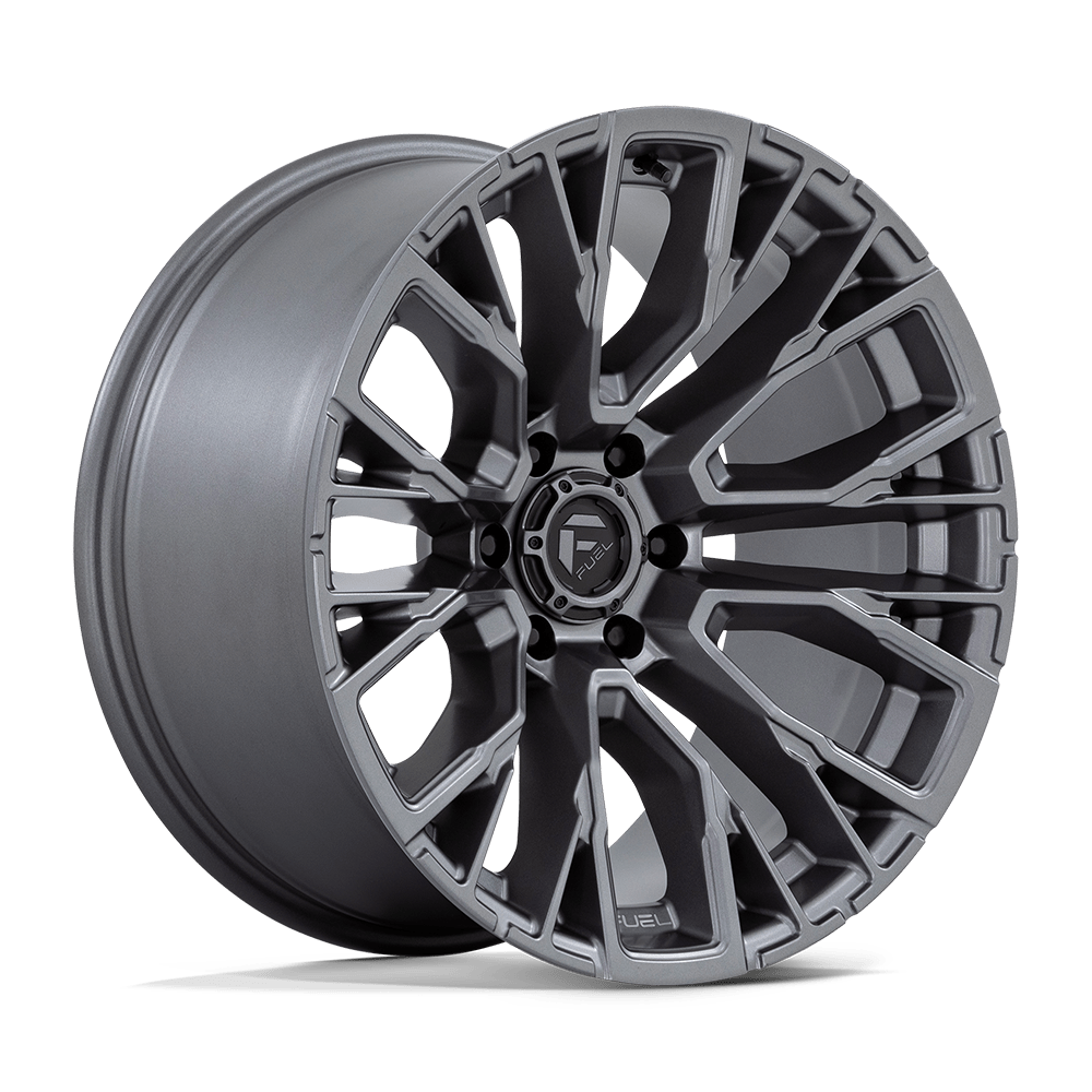 FUEL 1PC D848 REBAR 17X9 1 6X120 MATTE GUNMETAL