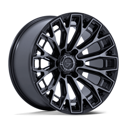 FUEL 1PC FC882 TRAX 20X10 -18 8X180 GLOSS BLACK MACHINED FACE DTCC
