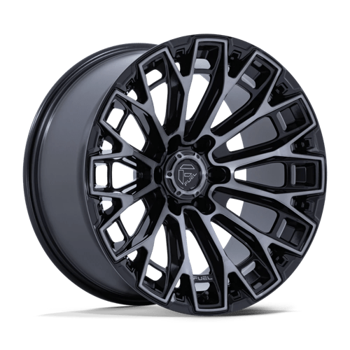 FUEL 1PC FC882 TRAX 20X9 20 6X139.7 GLOSS BLACK MACHINED FACE DTCC