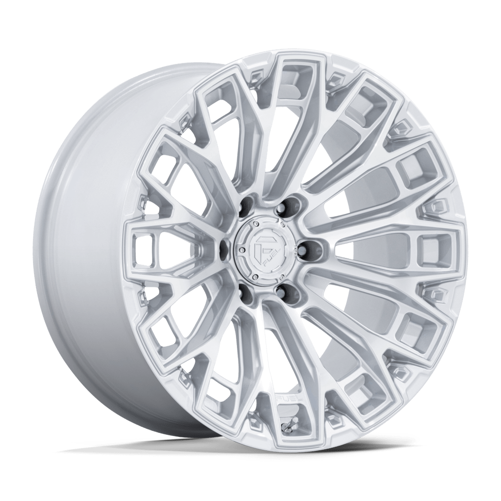 Fuel 1Pc FC882 TRAX - 20x9 1mm 8x170 GLOSS SILVER W/ MACHINED FACE Wheel | FC882SD20908701