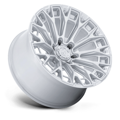FUEL 1PC FC882 TRAX 17X9 20 6X135 GLOSS SILVER W/ MACHINED FACE