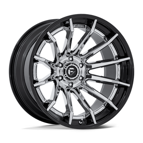 Fuel FC403 BURN - 20x9 1mm 6x135 CHROME W/ GLOSS BLACK LIP Wheel | FC403PB20906301