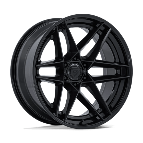 Fuel FC408 FLIGHT - 20x10 -18mm 6x139.7 MATTE BLACK W/ GLOSS BLACK LIP Wheel | FC408MB20106818N