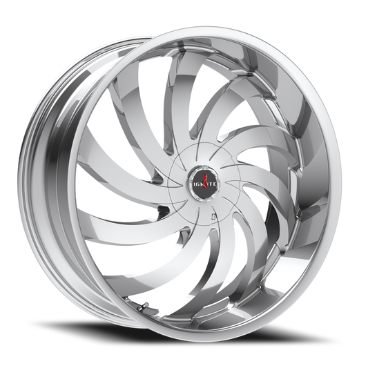 IGNITE G04 FLAME 22X9.5 24MM 6X135/6X139.7 CHROME | G0429560724C