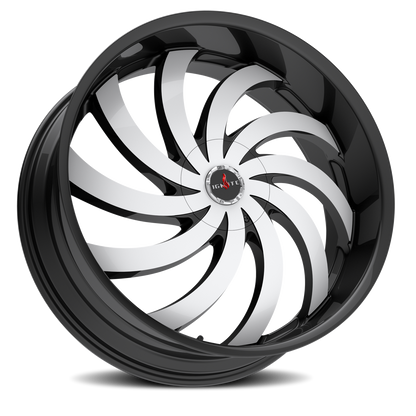 IGNITE G04 FLAME 20X8.5 35MM 5X114.3/5X120 GLOSS BLACK MACHINED | G0408550135GBM