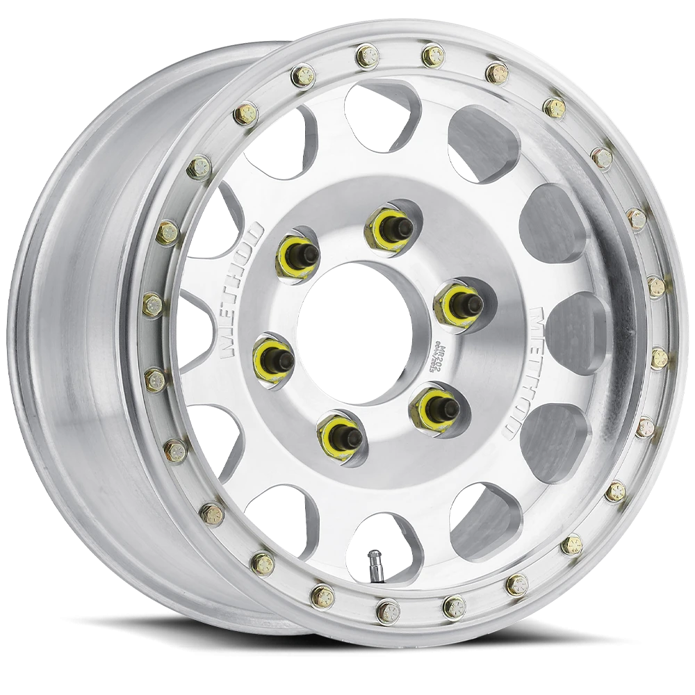 Method 202 17x9 6x165.1 (6x6.5) -12mm Forged Beadlock Machined - Raw MR20279070312BVR