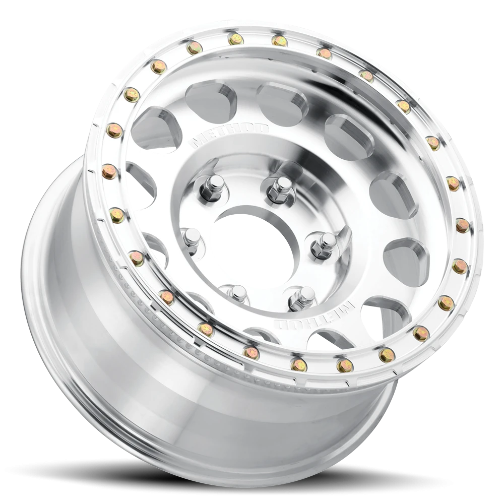 Method 202 17x9 6x165.1 (6x6.5) -12mm Forged Beadlock Machined - Raw MR20279070312BVR