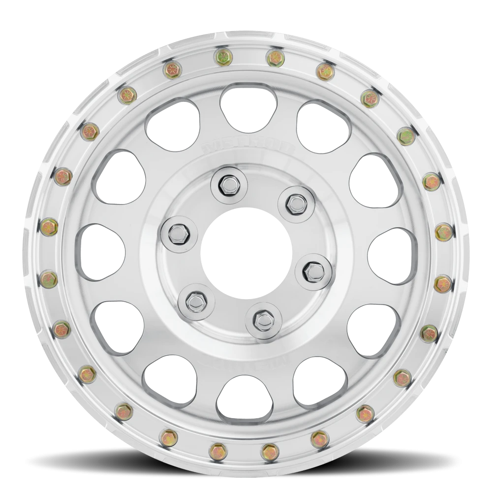 Method 202 17x9 6x165.1 (6x6.5) -12mm Forged Beadlock Machined - Raw MR20279070312BVR