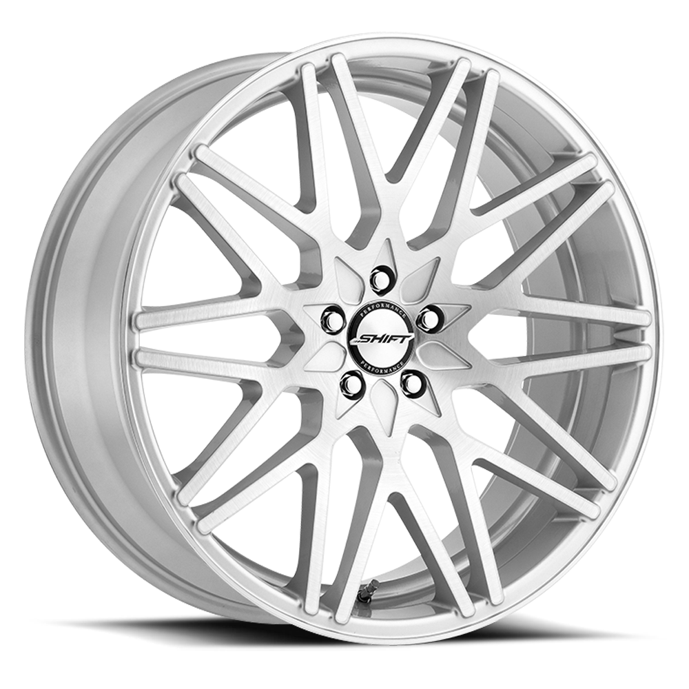 SHIFT H32 FORMULA 22X9 15MM 5X115 BRUSHED FACE SILVER | H32251515BFS
