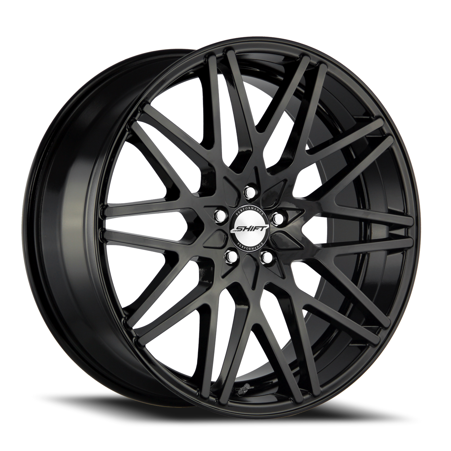 SHIFT H32 FORMULA 20X8.5 35MM 5X112 ALL GLOSS BLACK | H32051235GB
