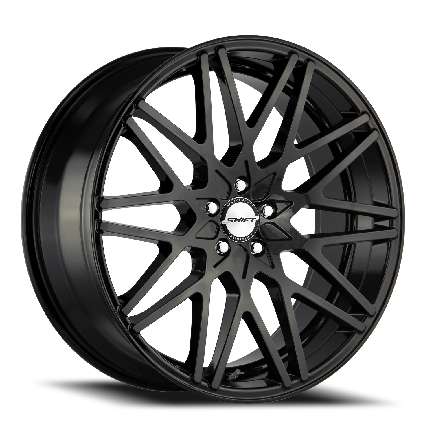 SHIFT H32 FORMULA 20X8.5 35MM 5X112 ALL GLOSS BLACK | H32051235GB