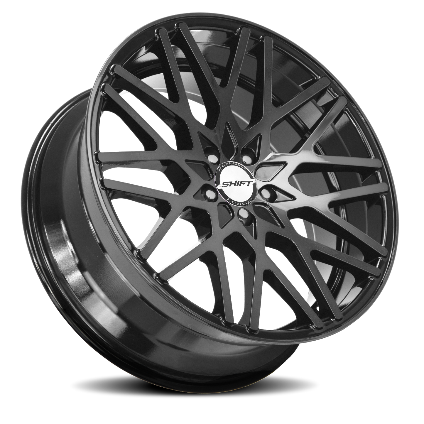 SHIFT H32 FORMULA 20X8.5 35MM 5X112 ALL GLOSS BLACK | H32051235GB