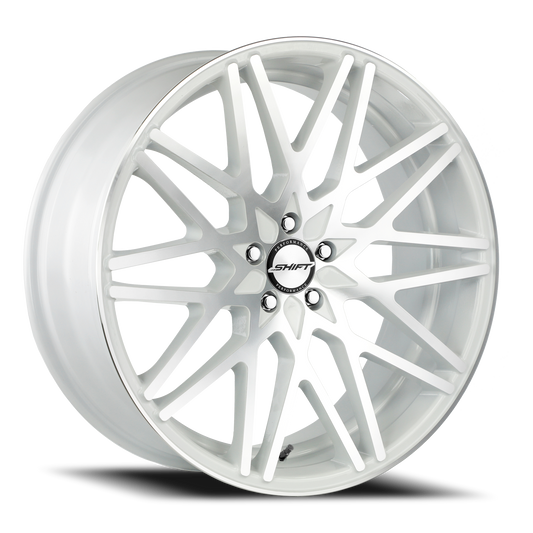 SHIFT H32 FORMULA 20X8.5 35MM 5X114.3 WHITE MACHINED | H32051435WM