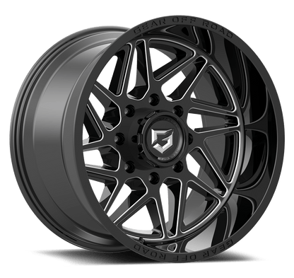 Gear Off Road 761BM RATIO 20X10 -19 6X135/6X5.50 Black