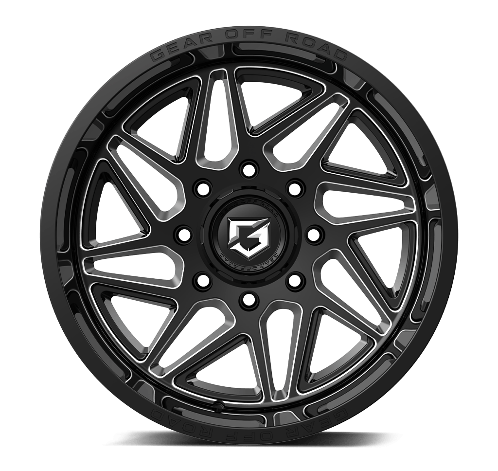 Gear Off Road 761BM RATIO 17X9 +00 5X135/5X5.50 Black