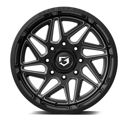 Gear Off Road 761BM RATIO 20X10 -19 6X135/6X5.50 Black