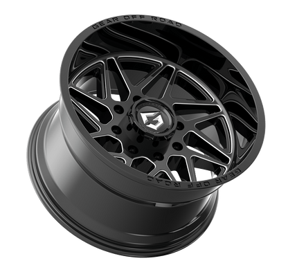 Gear Off Road 761BM RATIO 17X9 +00 5X135/5X5.50 Black