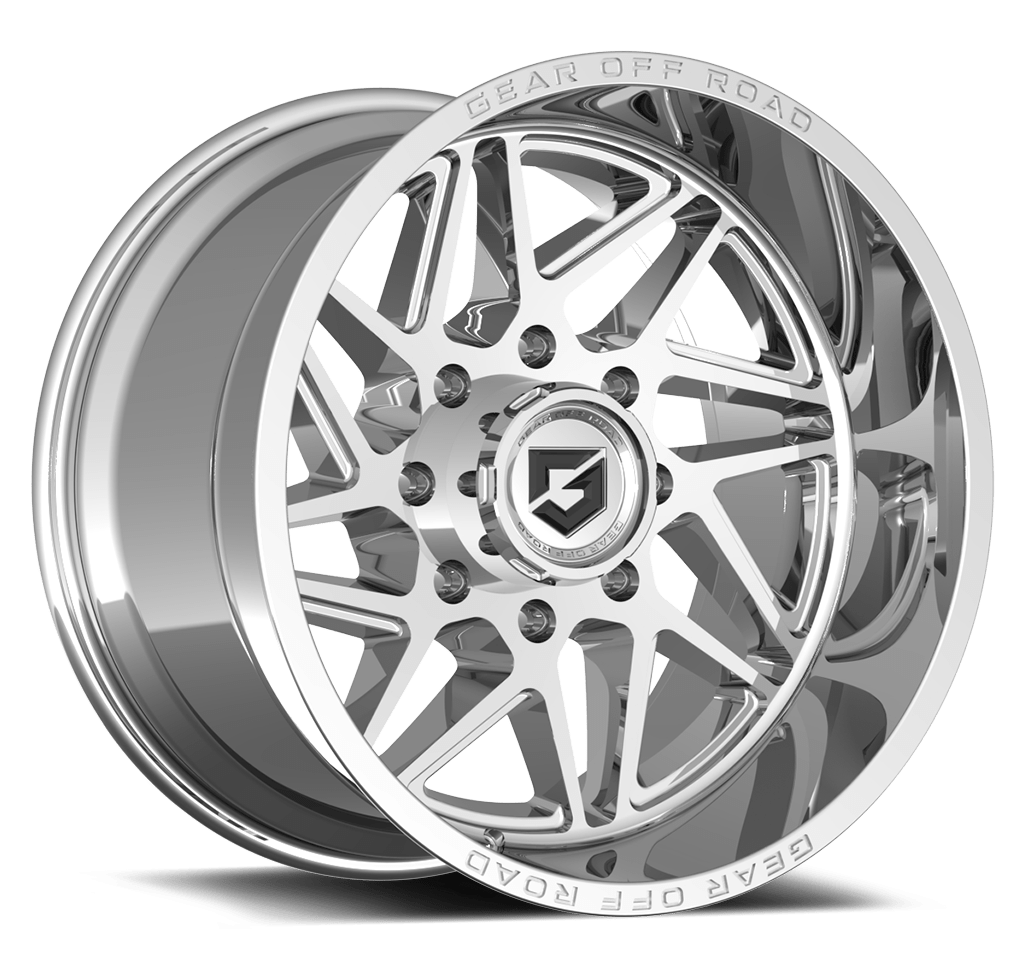 Gear Off Road 761C RATIO 18X9 +18 6X135/6X5.50 Chrome