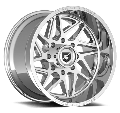 Gear Off Road 761C RATIO 18X9 +18 8X180 Chrome