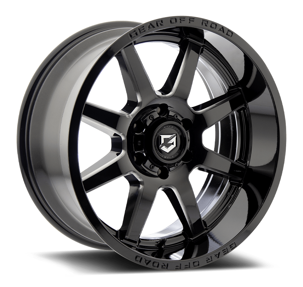 Gear Off Road 762BM PIVOT 20X9 +18 6X5.50 Black