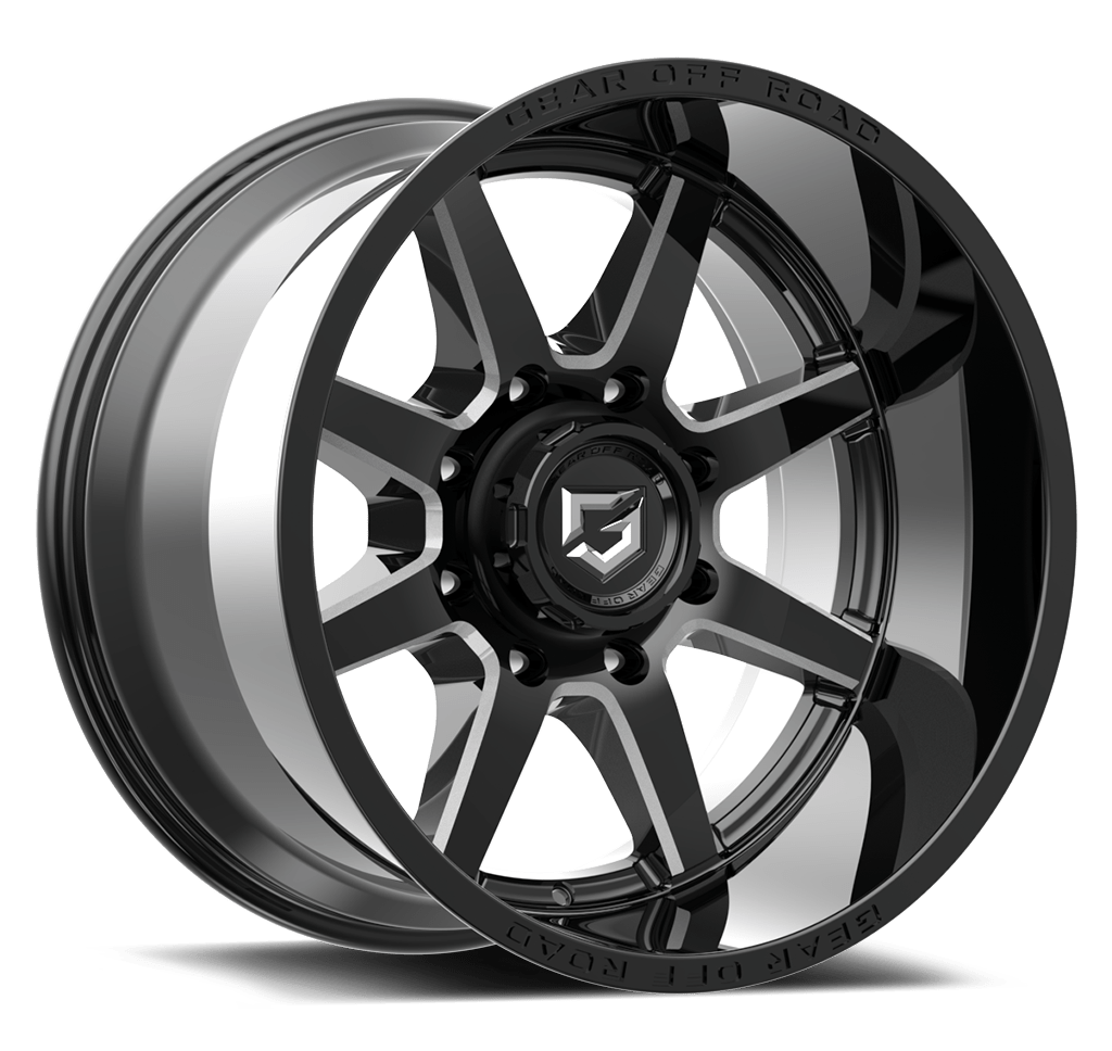 Gear Off Road 762BM PIVOT 20X9 +18 6X5.50 Black