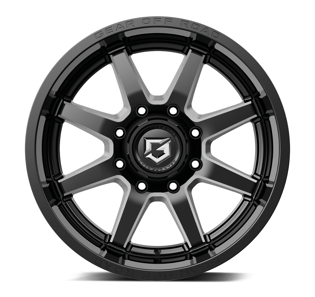 Gear Off Road 762BM PIVOT 20X9 +18 6X5.50 Black