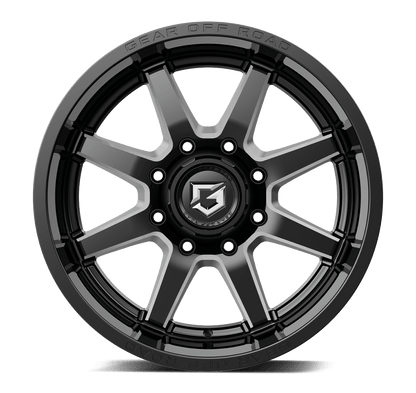 Gear Off Road 762BM PIVOT 20X9 +18 6X5.50 Black