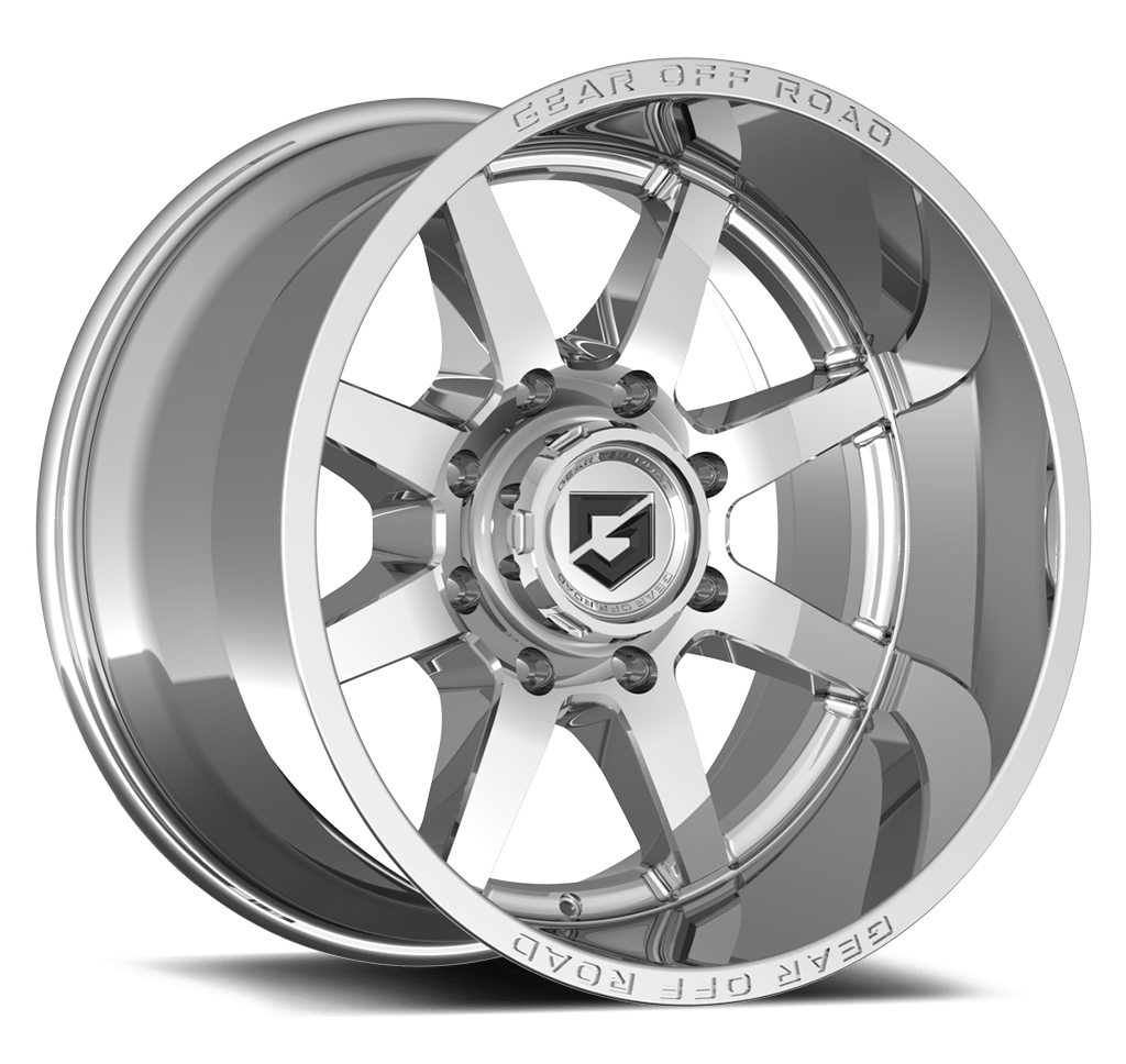 Gear Off Road 762C PIVOT 20X10 -19 8X6.50 Chrome