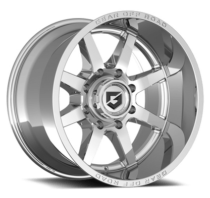 Gear Off Road 762C PIVOT 20X10 -19 8X6.50 Chrome