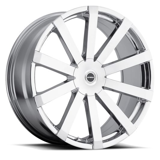 STRADA S50 GABBIA 24X10 30MM 6X135/6X139.7 CHROME | S50460730