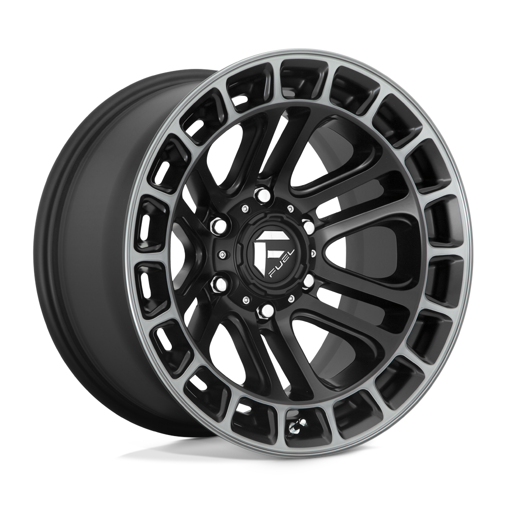 Fuel 1Pc D720 HEATER - 18x9 1mm 6x135 MATTE BLACK DDT MACHINED Wheel | D72018908950